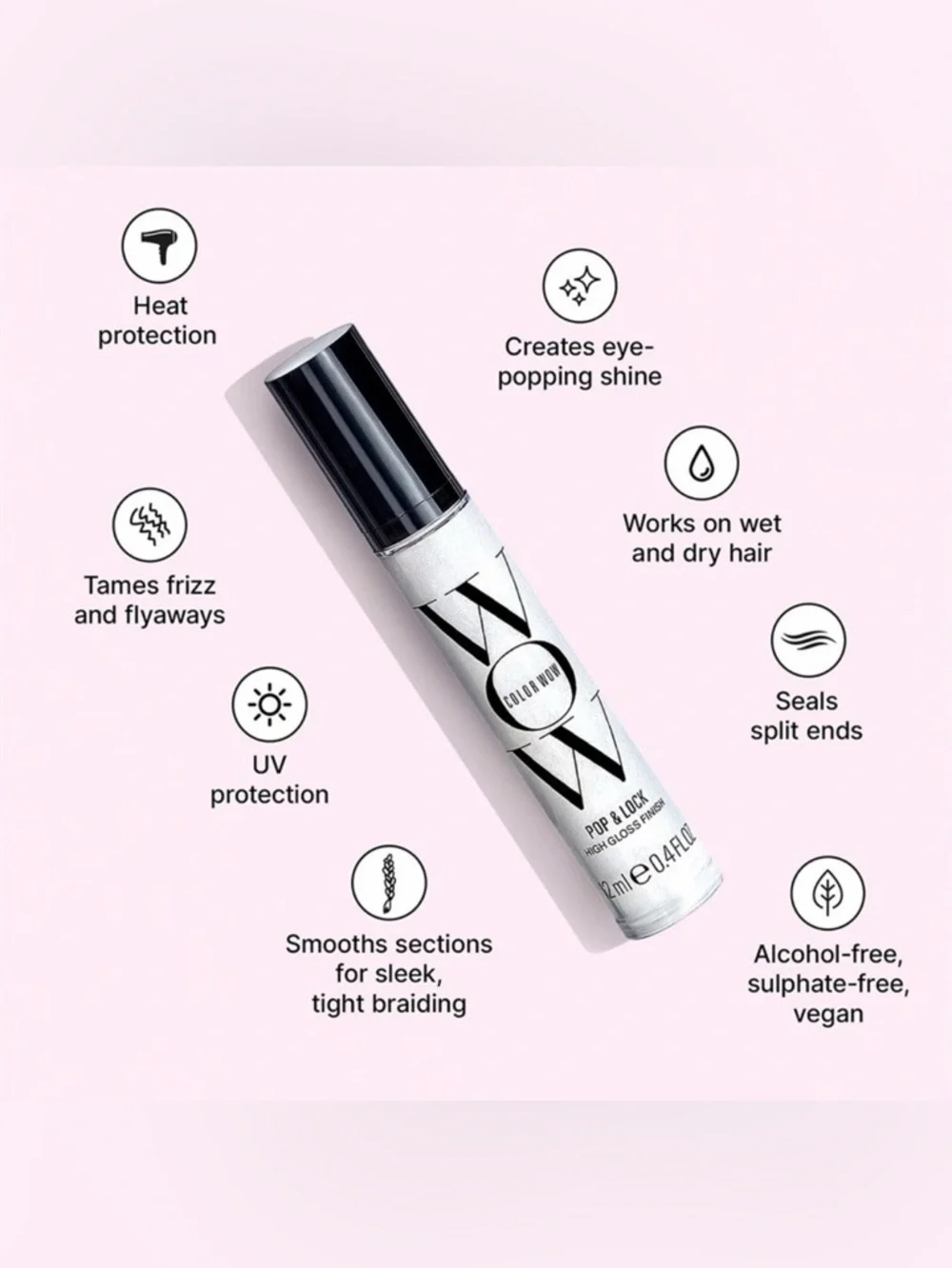 Nwt- Color WOW- Pop & Lock High Gloss Finish-Travel Size- 0.4 oz 12ml - Picture 2 of 5